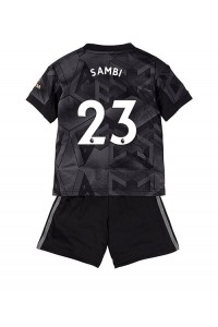 Fotbalové Dres Arsenal Albert Sambi Lokonga #23 Dětské Venkovní Oblečení 2022-23 Krátký Rukáv (+ trenýrky)